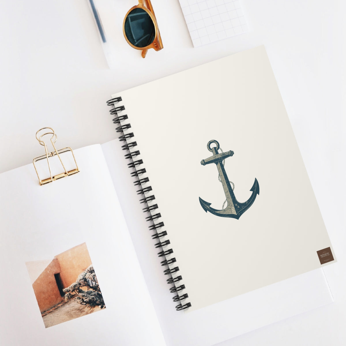 Solo Anchor — Spiral Notebook