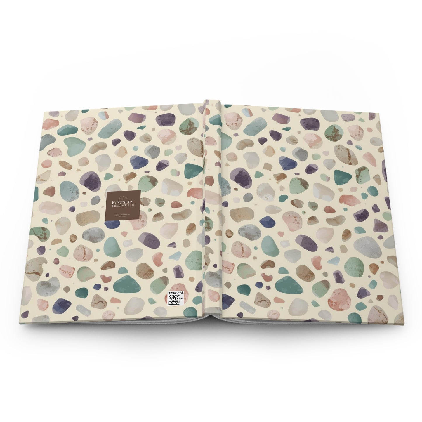 Coastal (Beach Pebbles) — Hardcover Journal