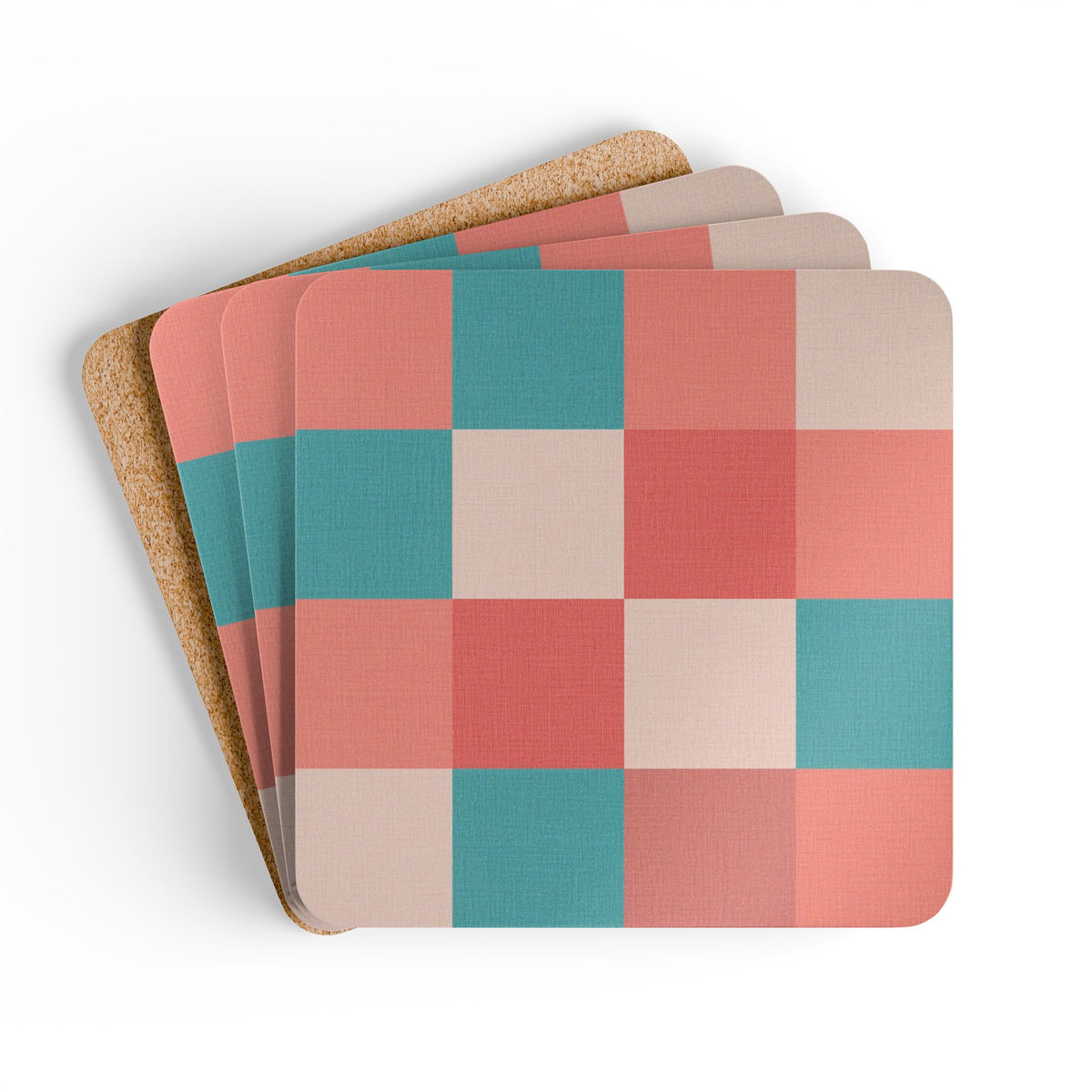 Coral Coast — Coaster Set (Set of 4)