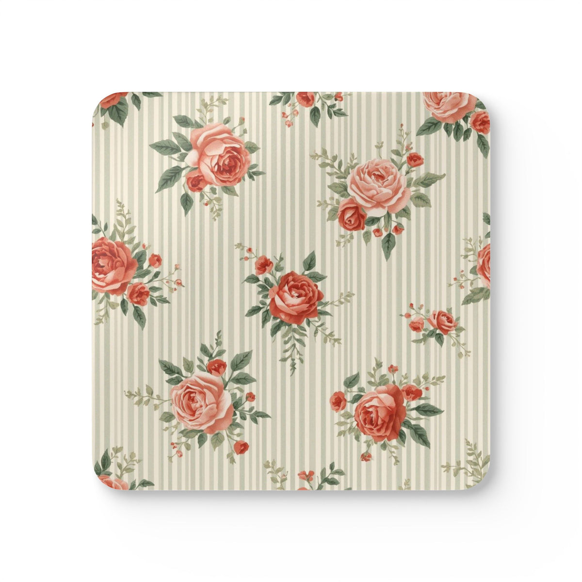 Vintage Rose — Coaster Set (Set of 4)