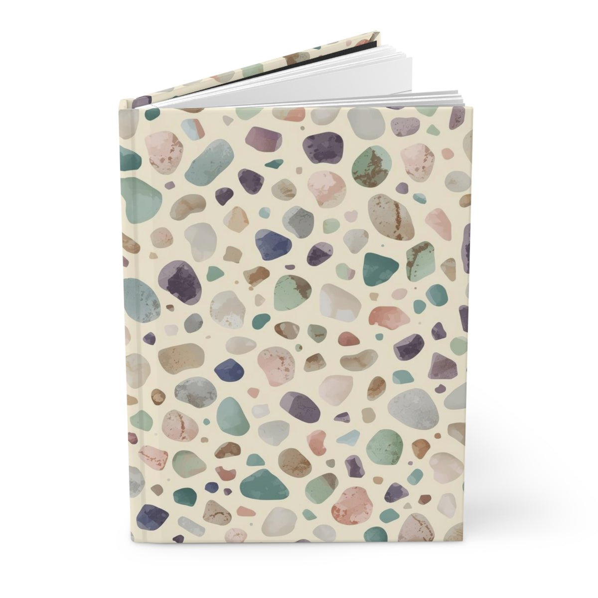 Coastal (Beach Pebbles) — Hardcover Journal