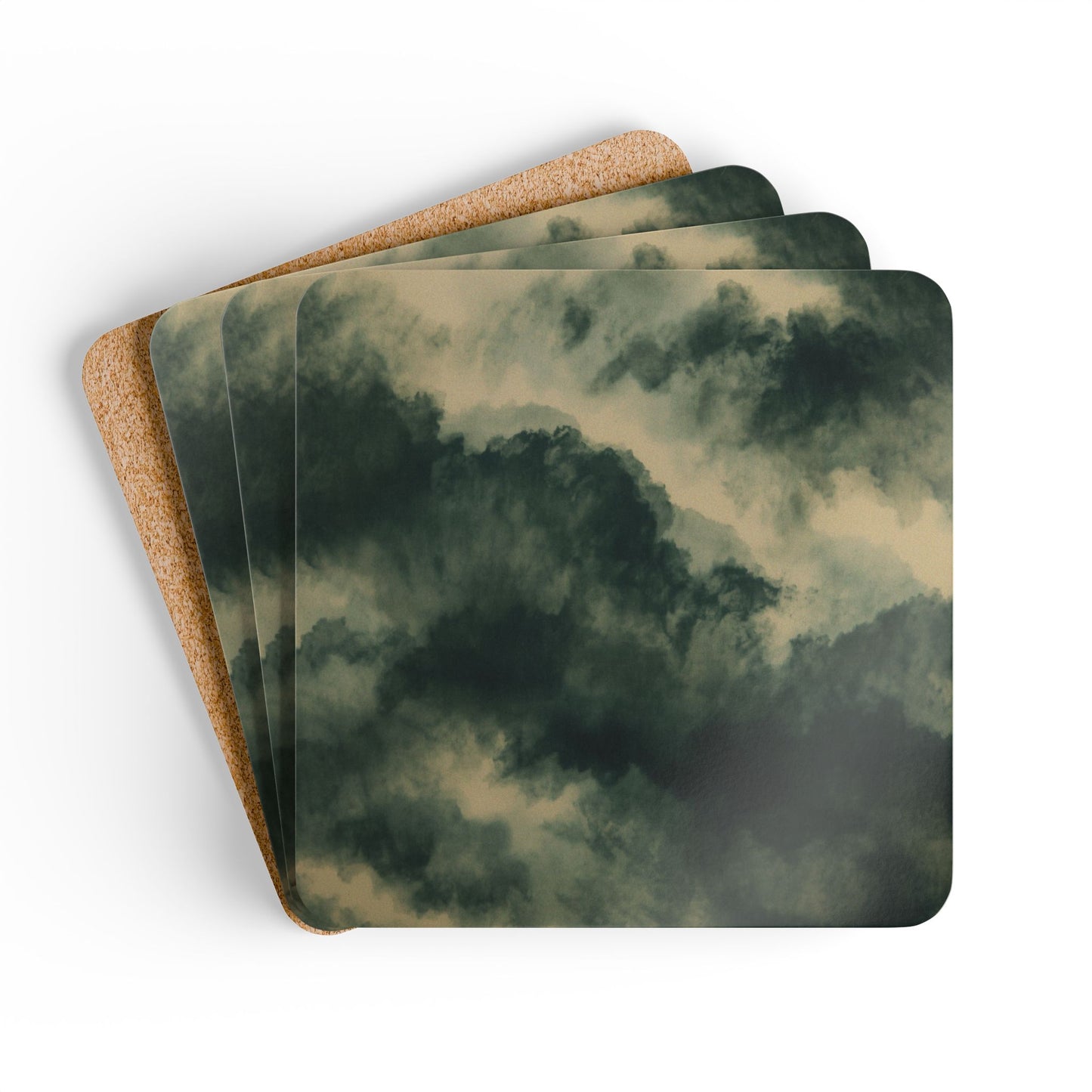 Hearth Drift — Coaster Set (Set of 4)