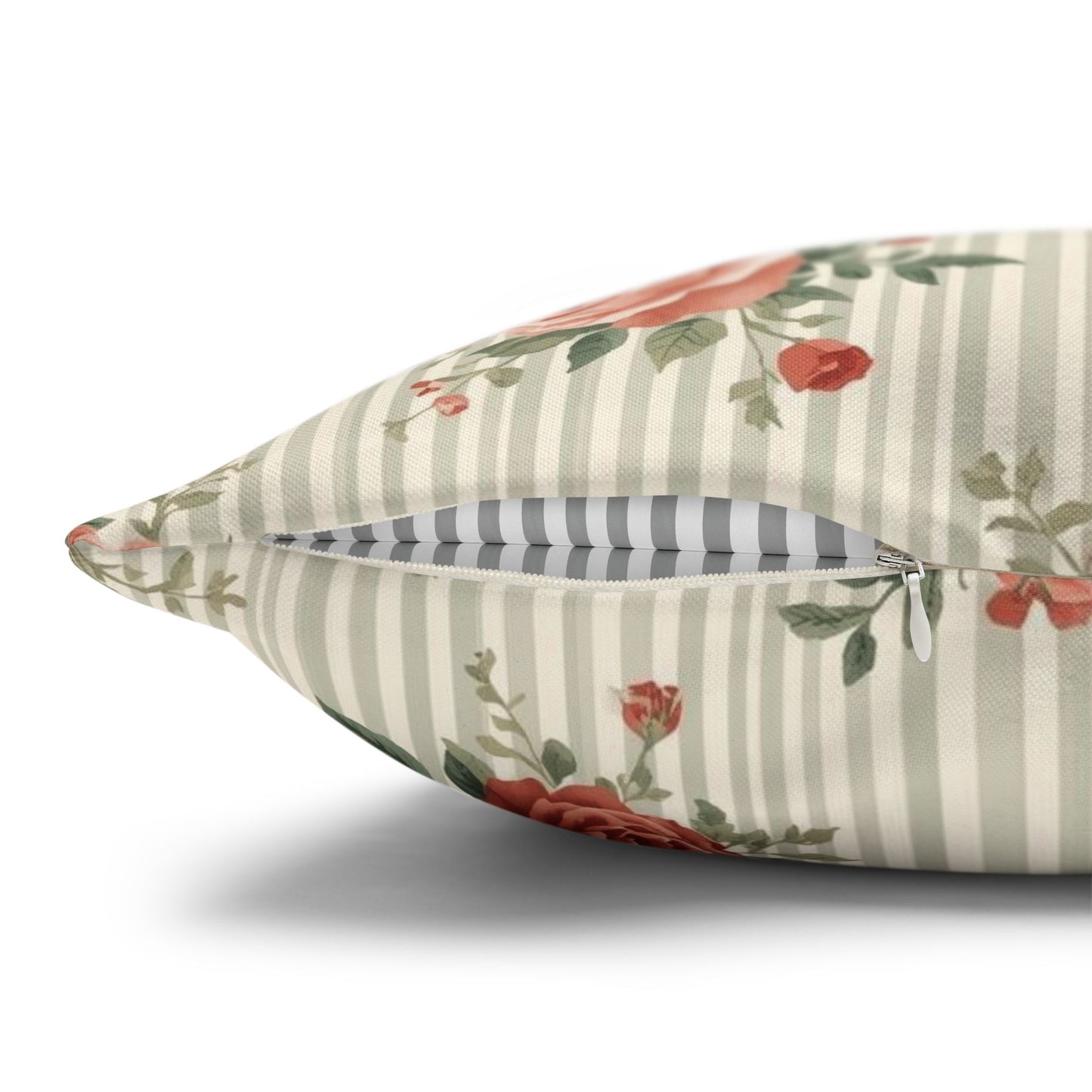 Vintage Rose — Outdoor Throw Pillow Cover