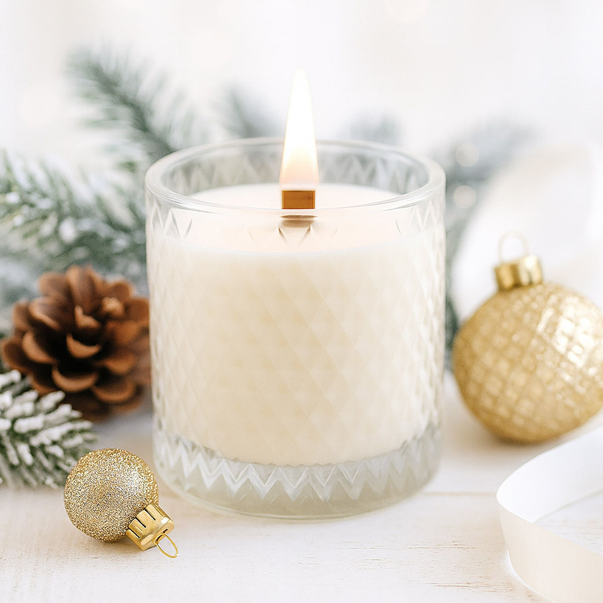 Bohemian Rose — 15oz Wood Wick Candle