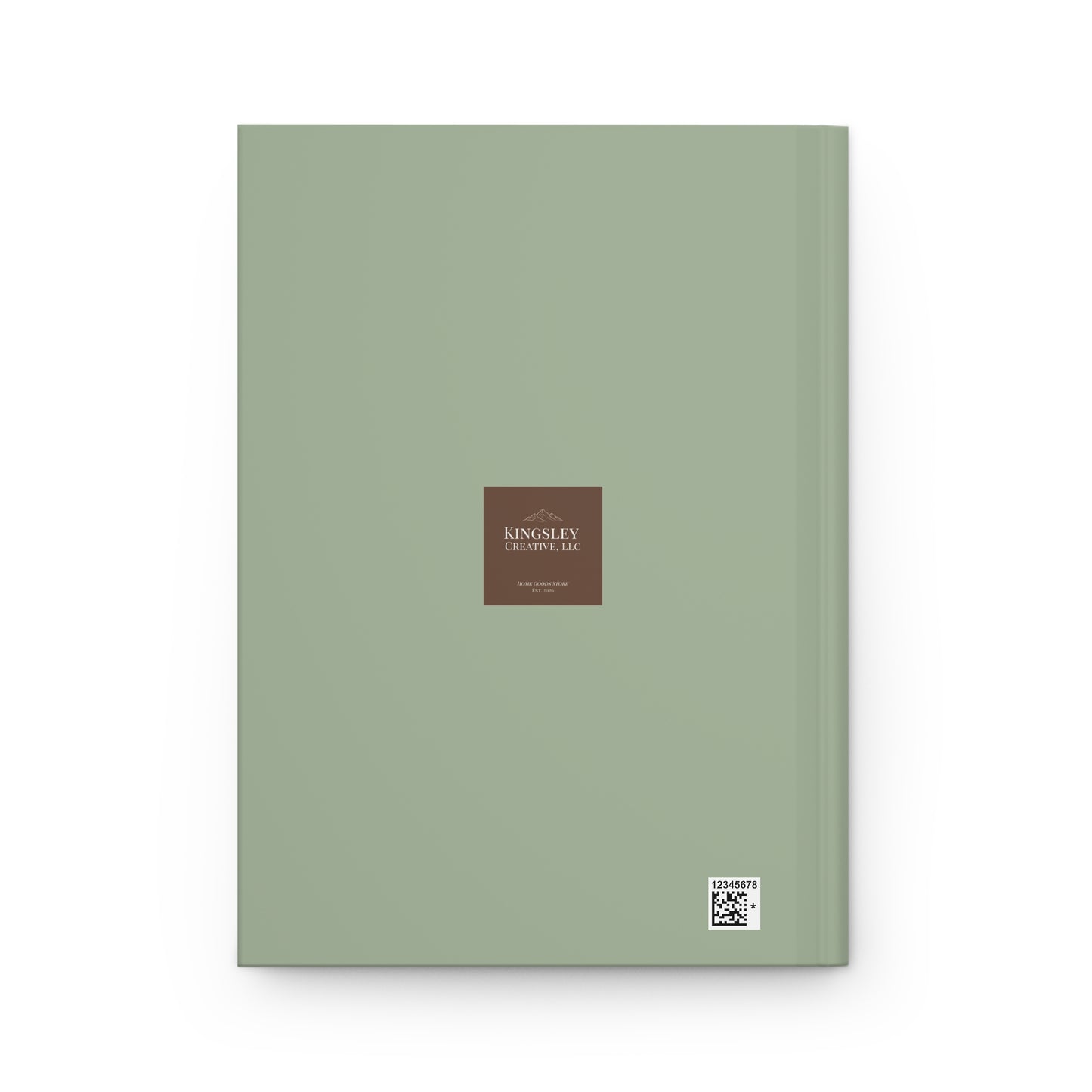 Cabin Sketch (Muted Moss) — Hardcover Journal
