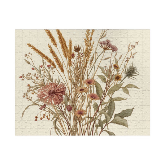 Vintage Flowers (Meadow) — Puzzle (250 or 500 Pieces)