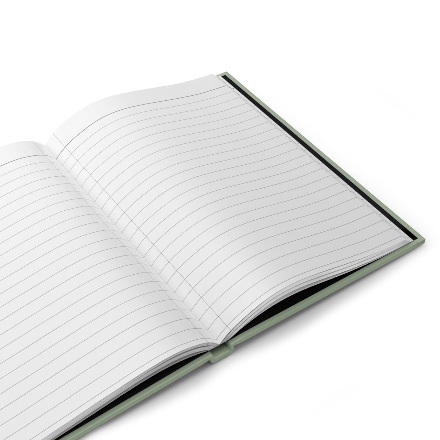 Cabin Sketch (Muted Moss) — Hardcover Journal