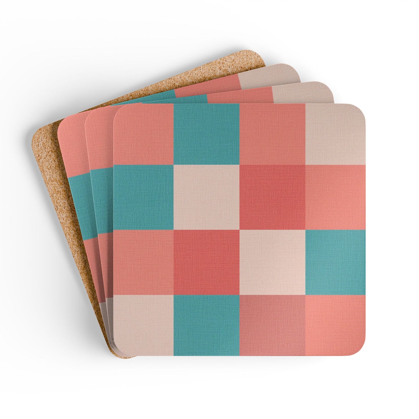 Coral Coast — Coaster Set (Set of 4)