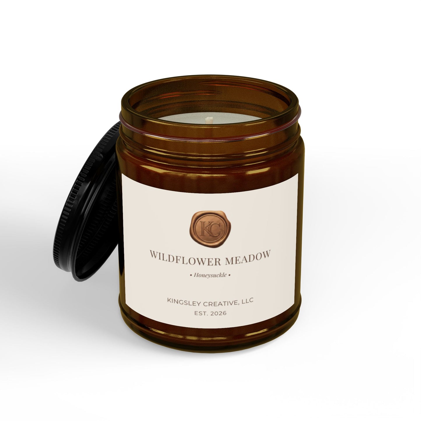 Wildflower Meadow (Honeysuckle) — Hand-Poured Soy Candle
