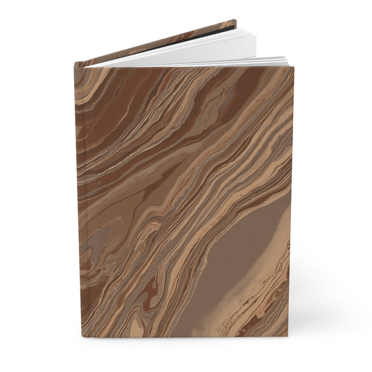 Hearth Marble — Hardcover Journal