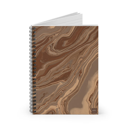 Marble — Spiral Notebook