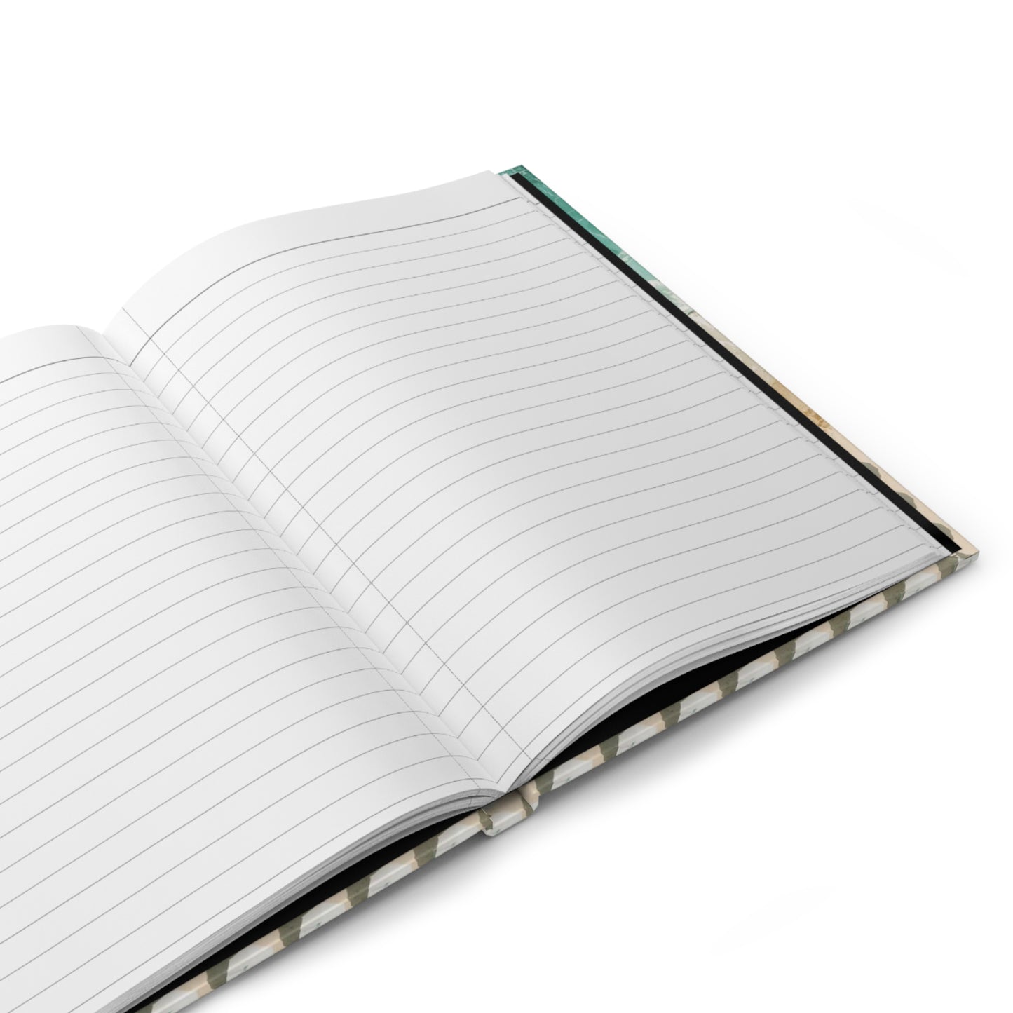 Coastal Waves (Aerial Lido) — Hardcover Journal