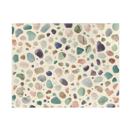 Scattered Sea Pebbles — Puzzle (250 or 500 Pieces)