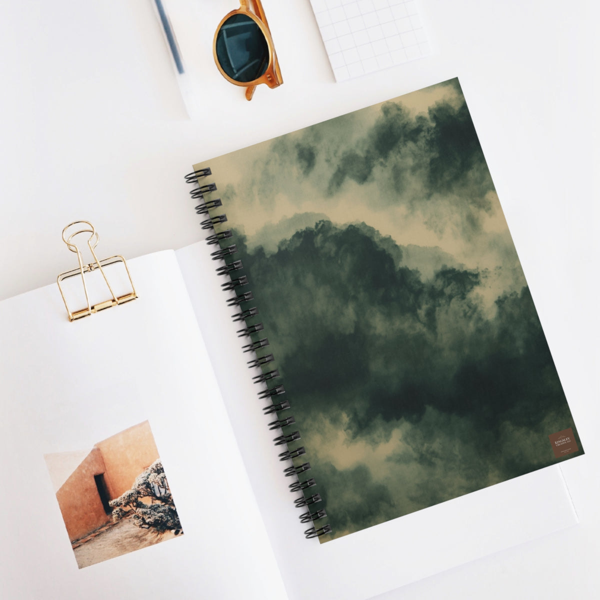 Hearth Drift — Spiral Notebook