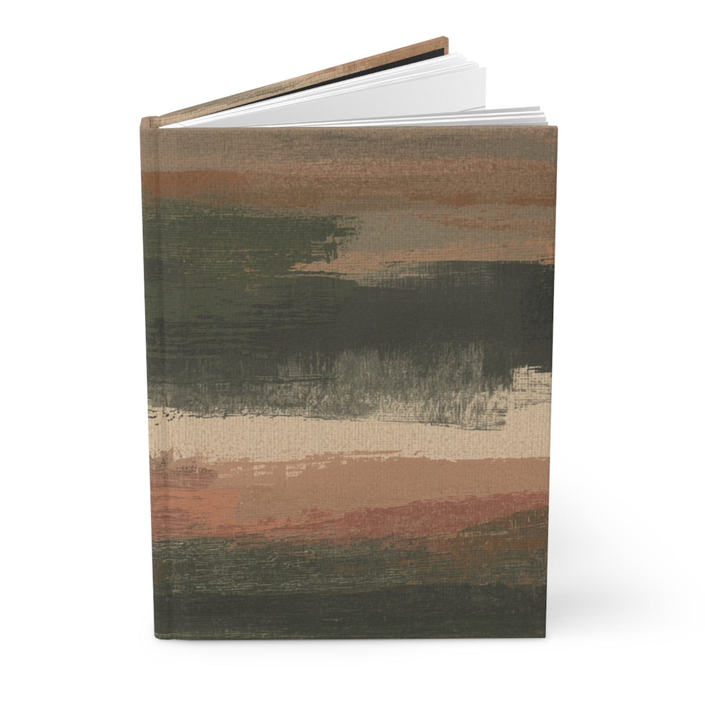 Hearth Brushstroke — Hardcover Journal