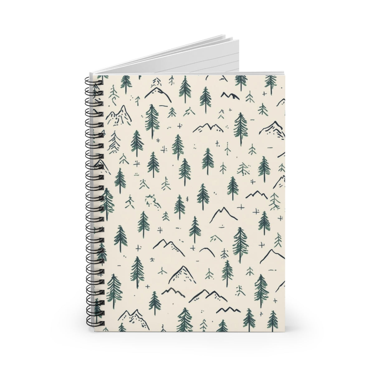 Mountain Pines — Spiral Notebook