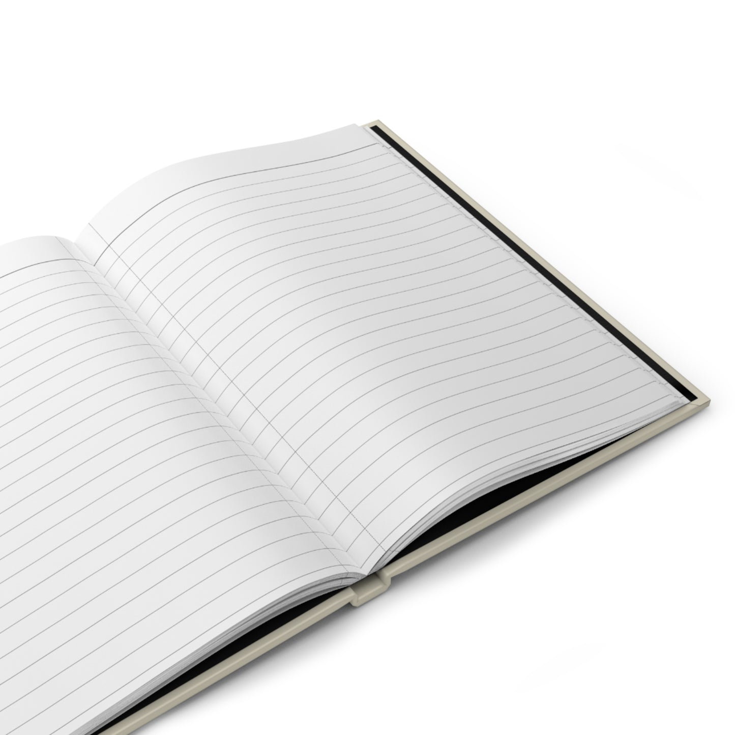 Cabin Sketch (Oatmeal) — Hardcover Journal