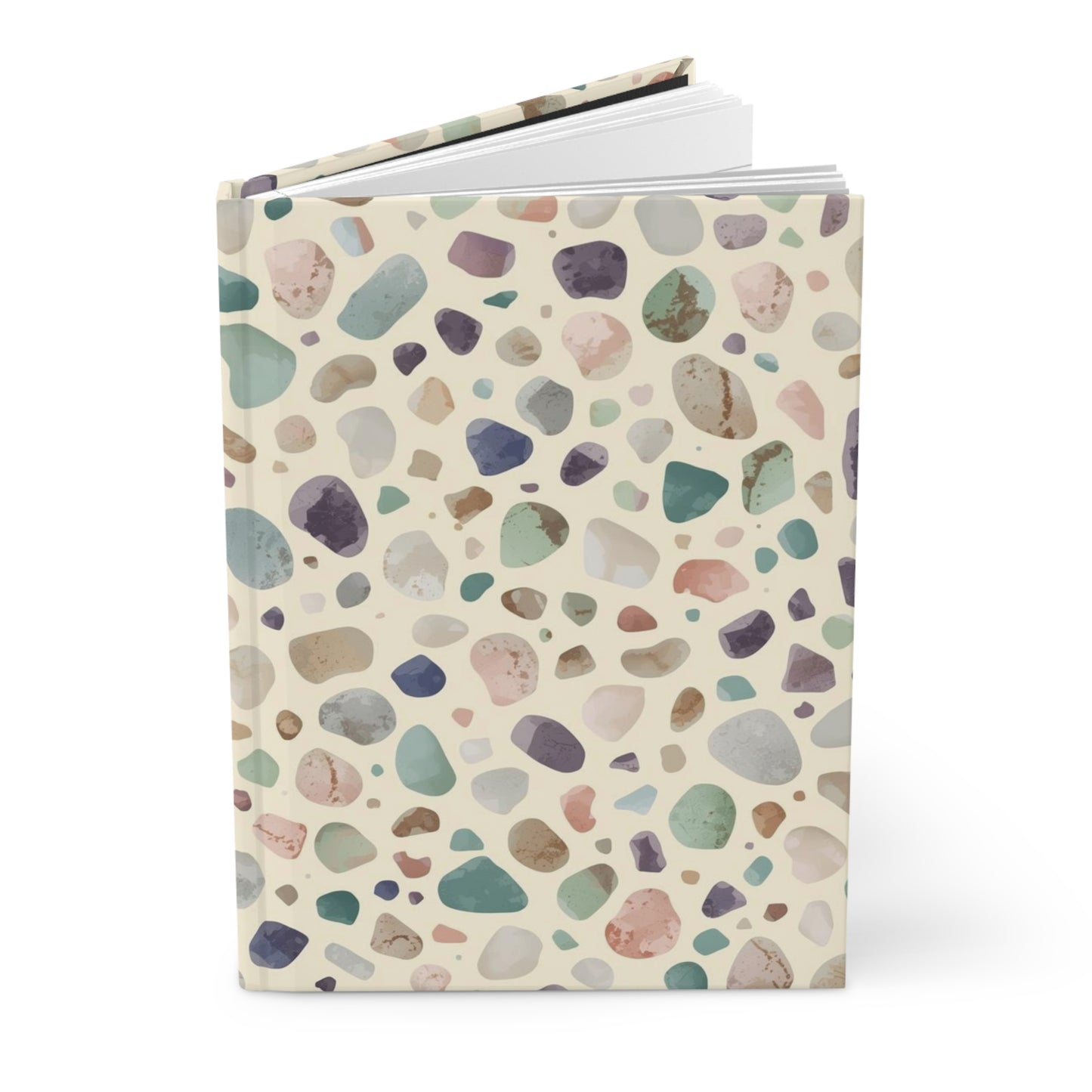 Coastal (Beach Pebbles) — Hardcover Journal