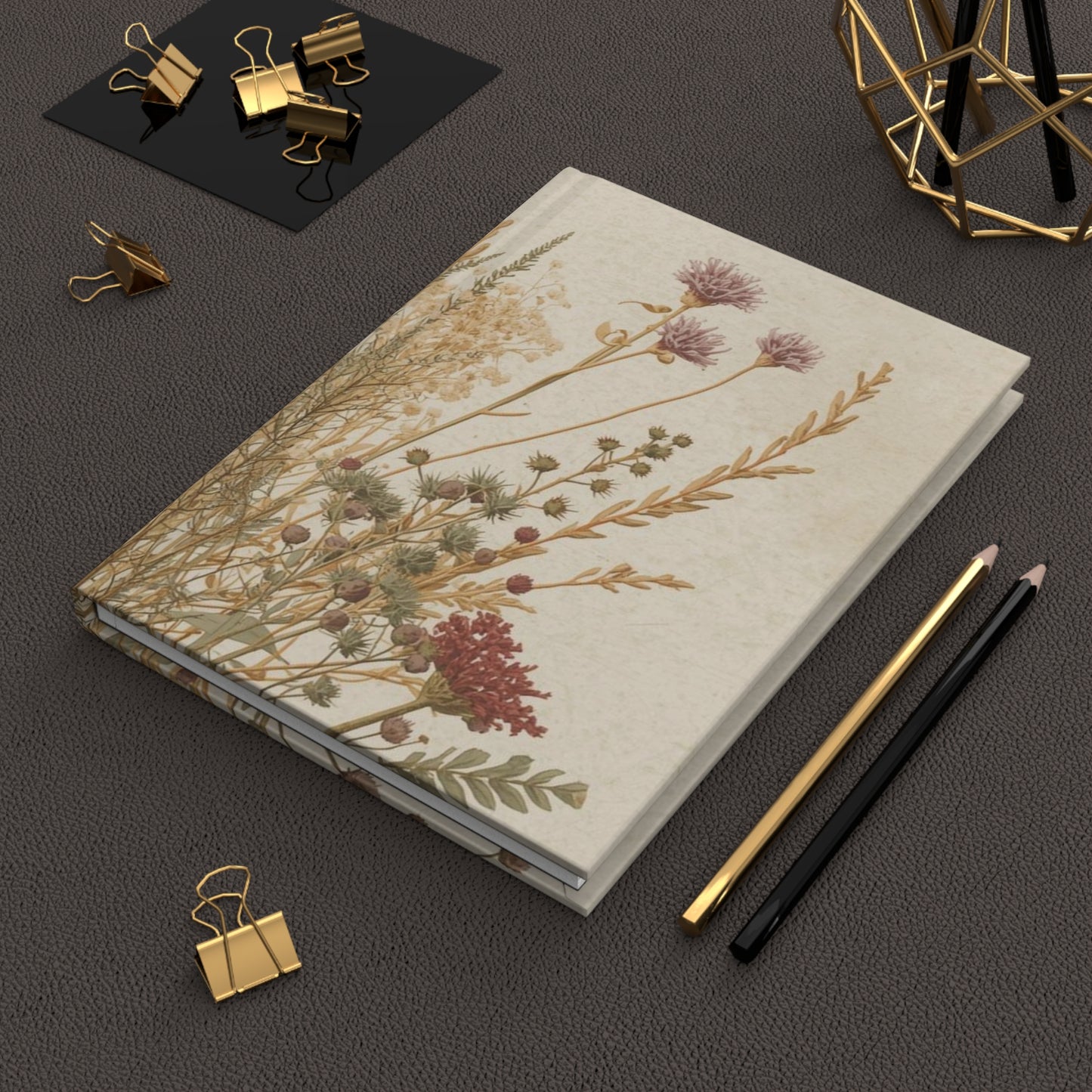 Cottage Garden Florals (Harvest Bloom) — Hardcover Journal