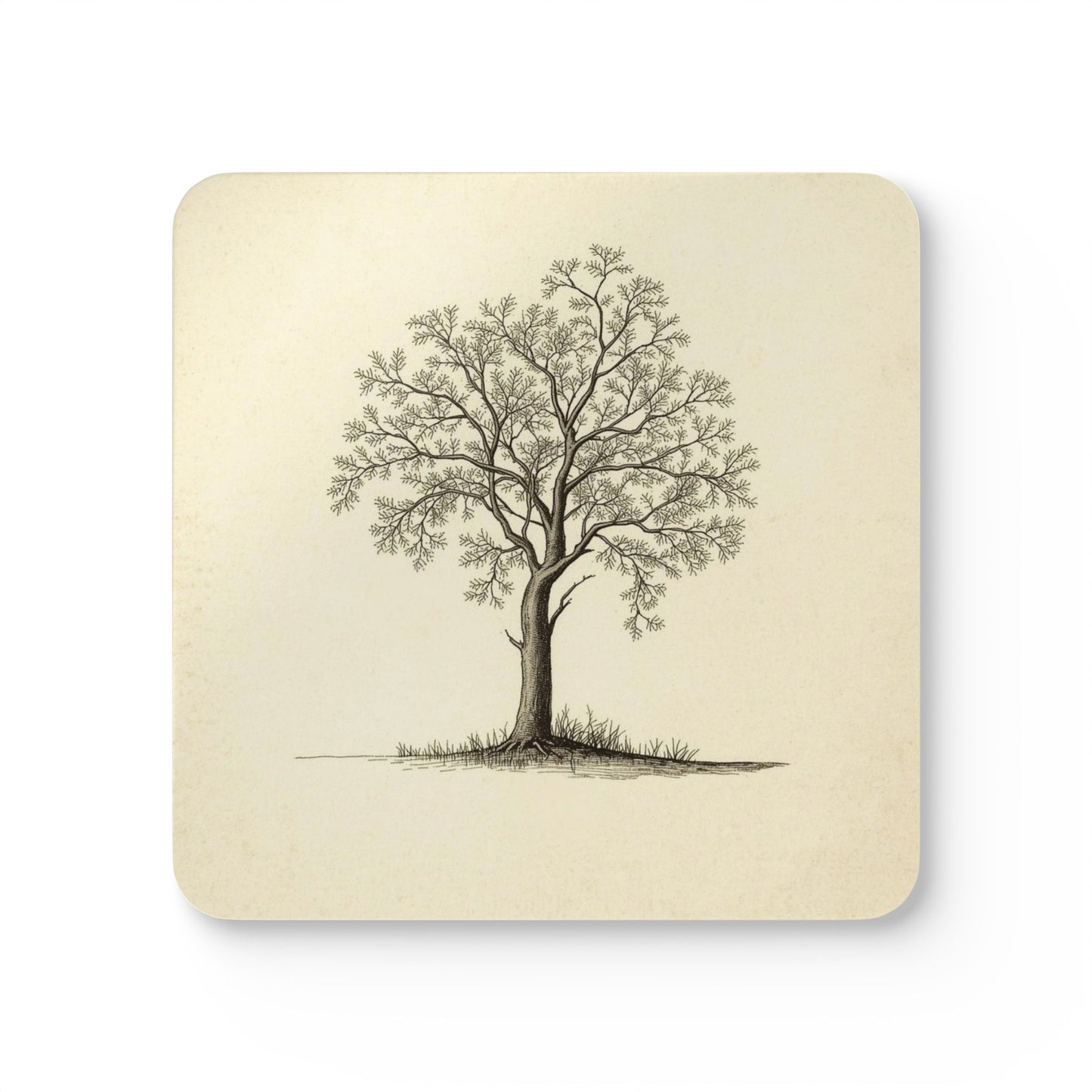 Heritage Oak — Coaster Set (Set of 4)