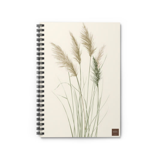 Pampas Grass — Spiral Notebook