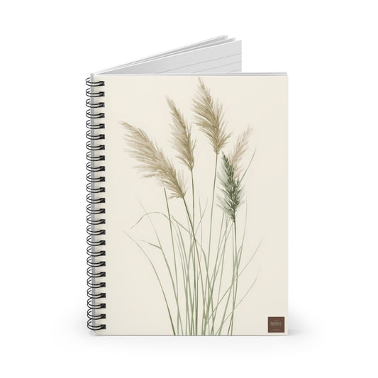 Pampas Grass — Spiral Notebook
