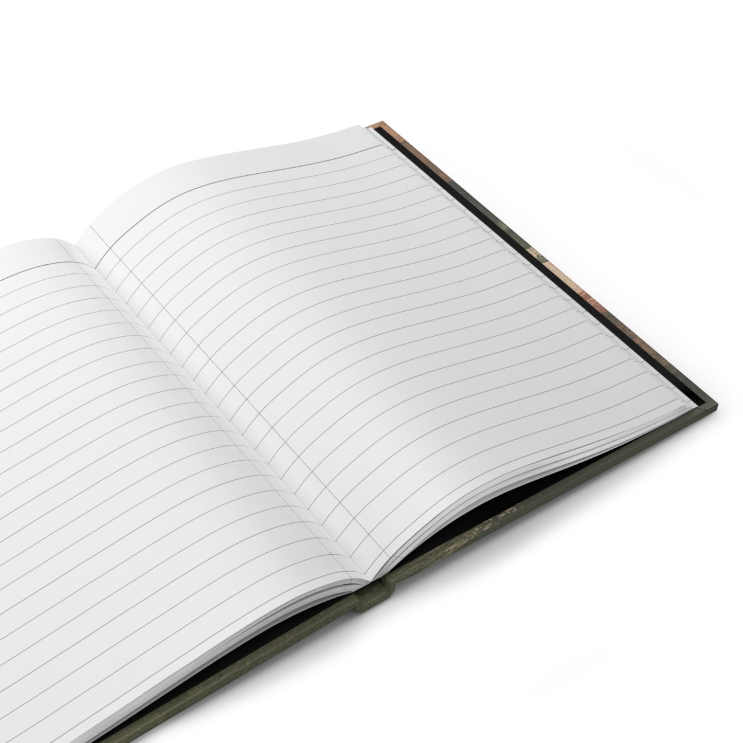 Hearth Brushstroke — Hardcover Journal