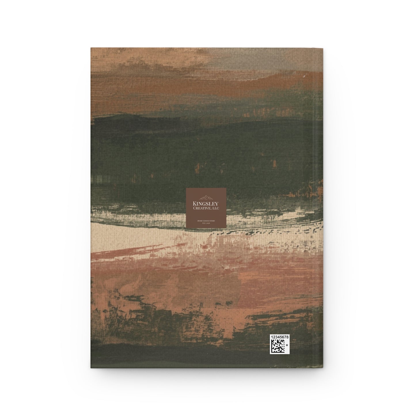 Hearth Brushstroke — Hardcover Journal