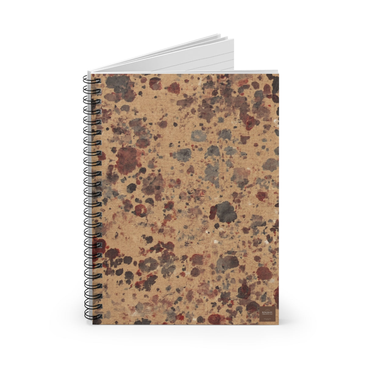 Hearth Speckle — Spiral Notebook
