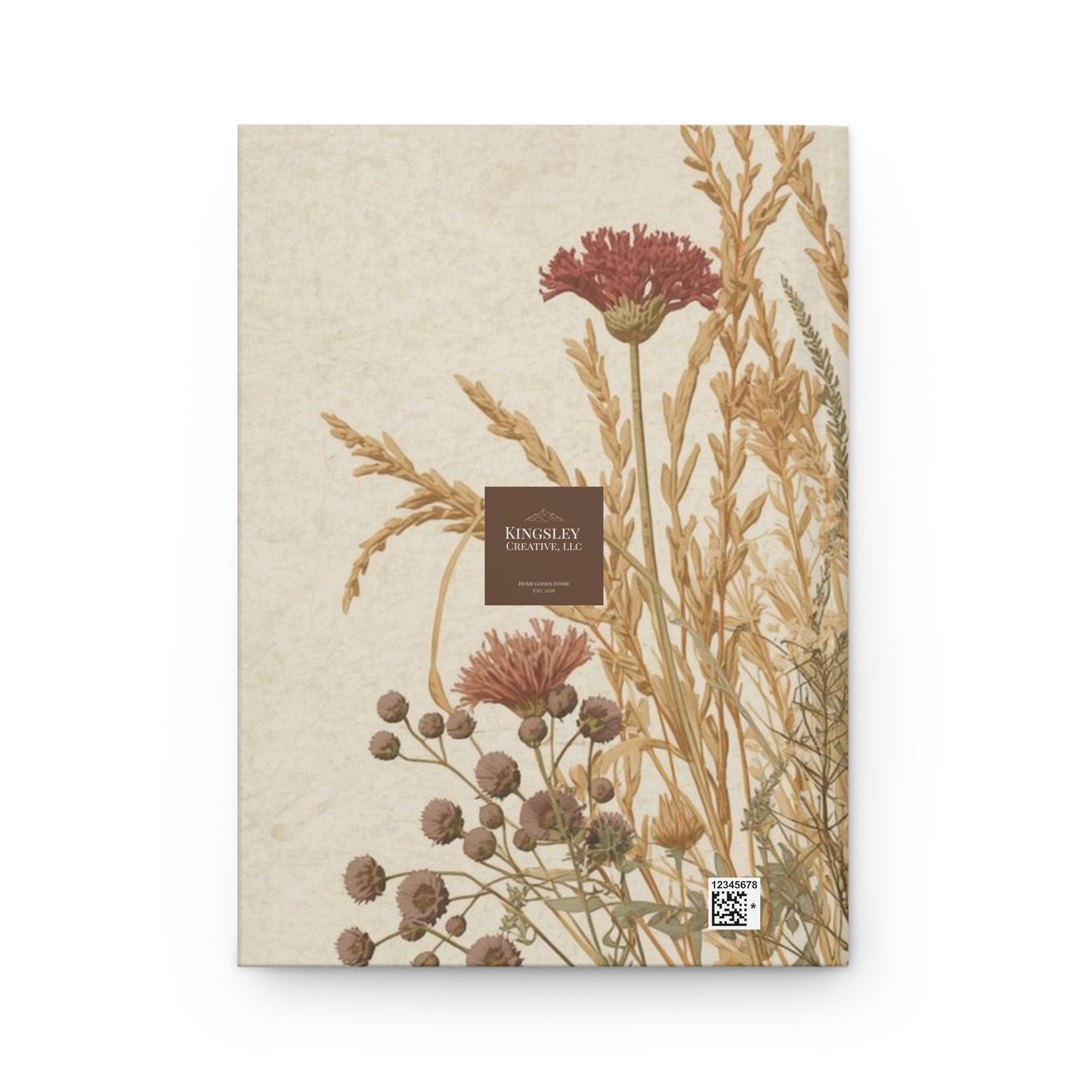 Cottage Garden Florals (Harvest Bloom) — Hardcover Journal