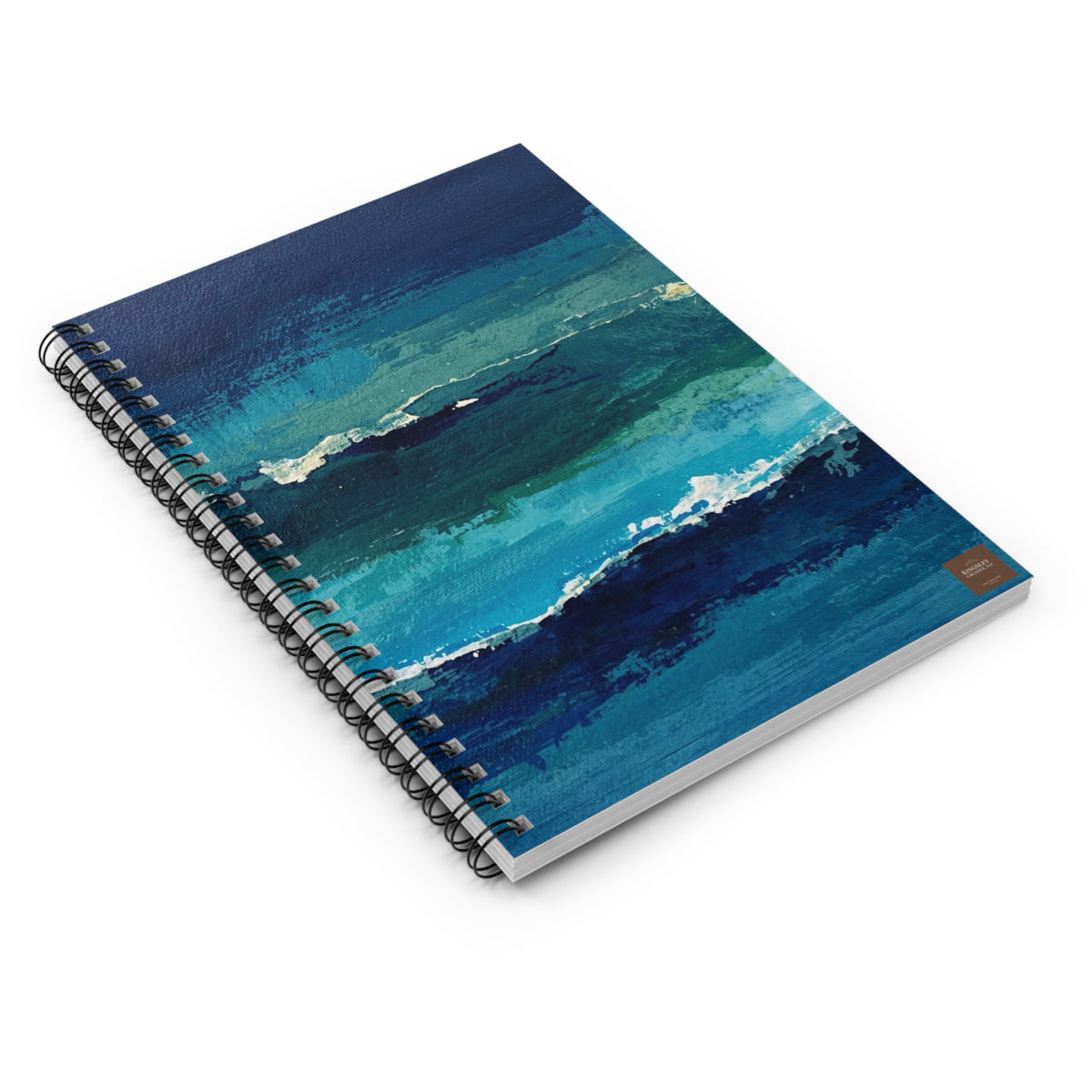 Beach Abstract — Spiral Notebook