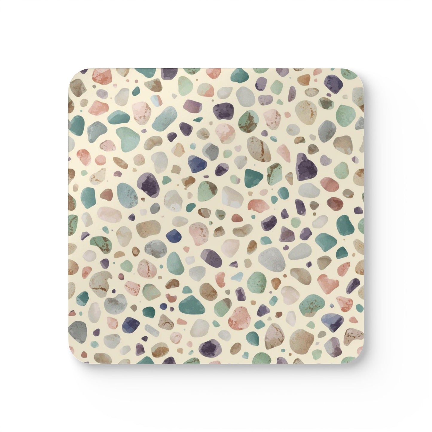 Coastal Beach Pebbles — Coaster Set (Set of 4)