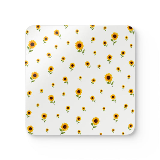Tiny Sunflowers — Coaster Set (Set of 4)