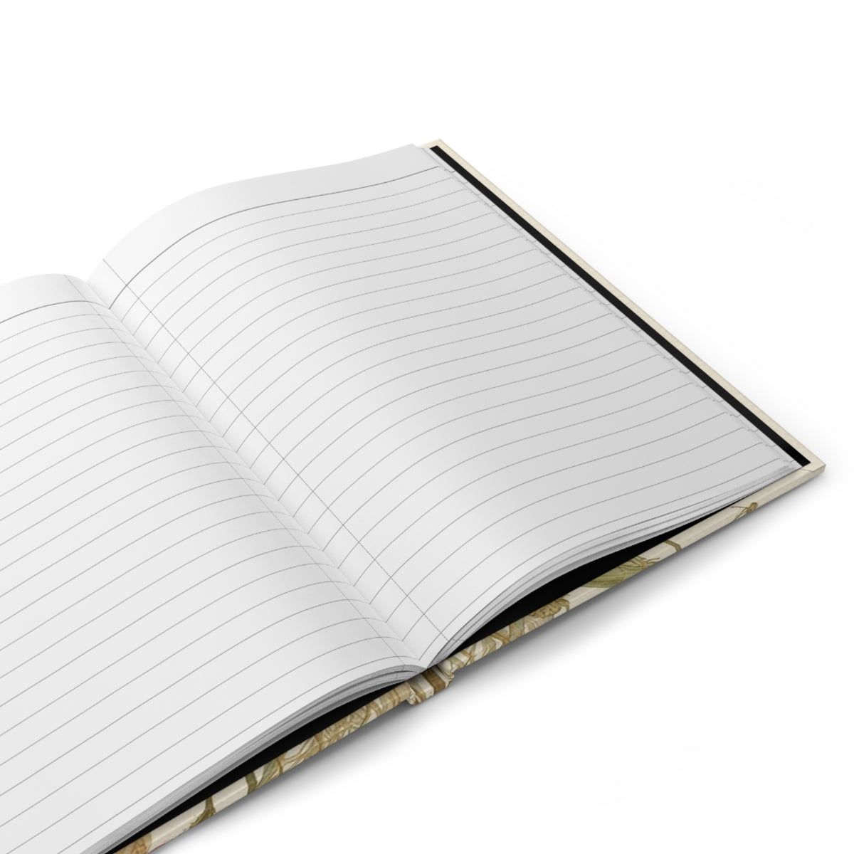 Cottage Garden Florals (Wheat and Wildflowers) — Hardcover Journal