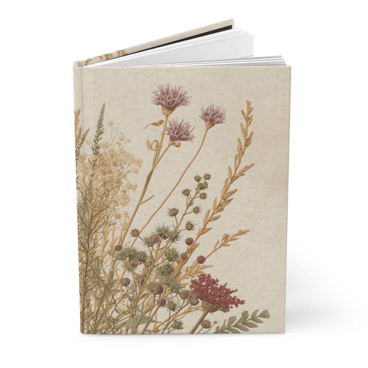 Cottage Garden Florals (Harvest Bloom) — Hardcover Journal