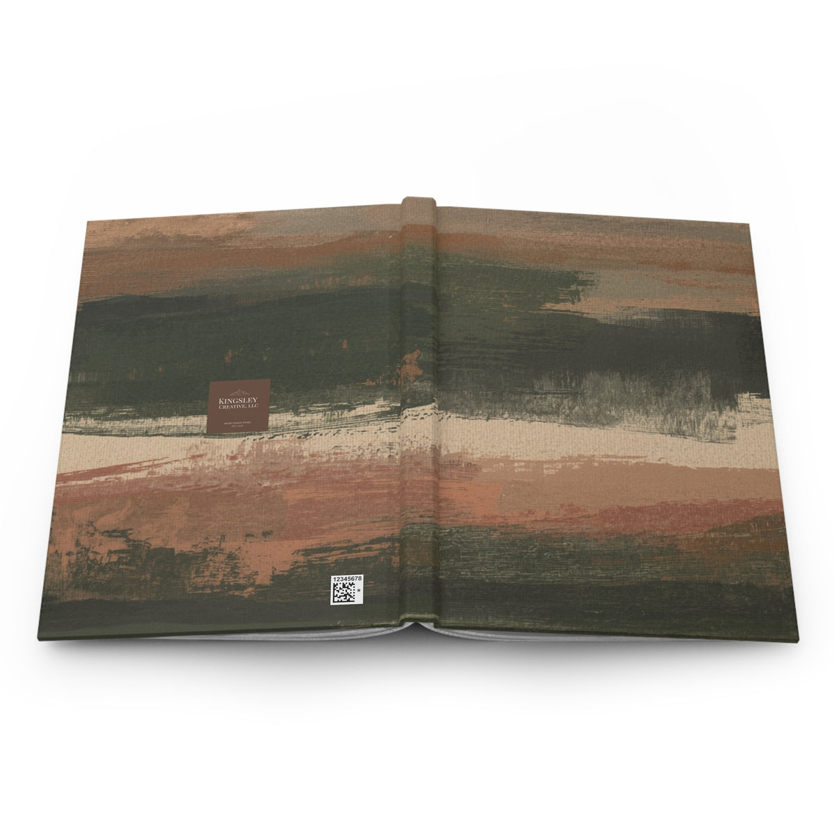 Hearth Brushstroke — Hardcover Journal