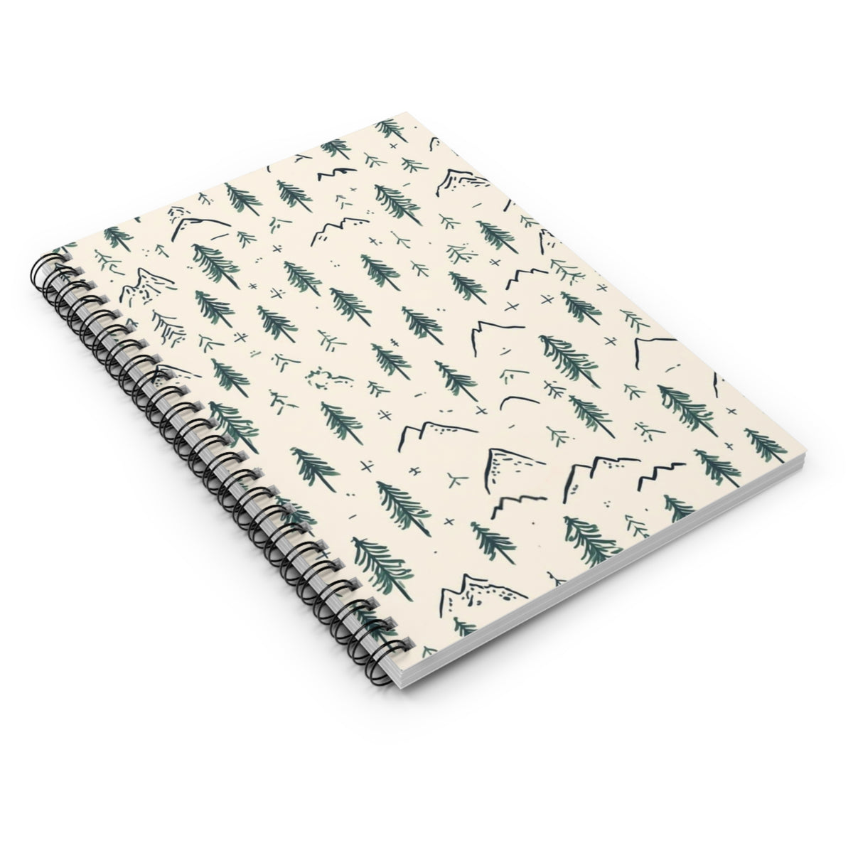 Mountain Pines — Spiral Notebook