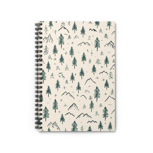 Mountain Pines — Spiral Notebook