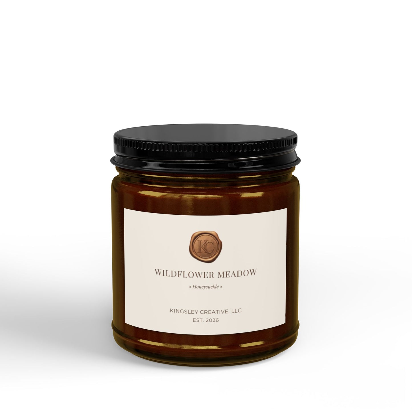 Wildflower Meadow (Honeysuckle) — Hand-Poured Soy Candle