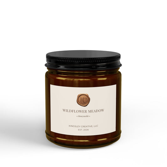 Wildflower Meadow (Honeysuckle) — Hand-Poured Soy Candle