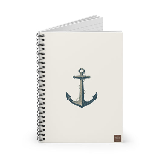 Solo Anchor — Spiral Notebook