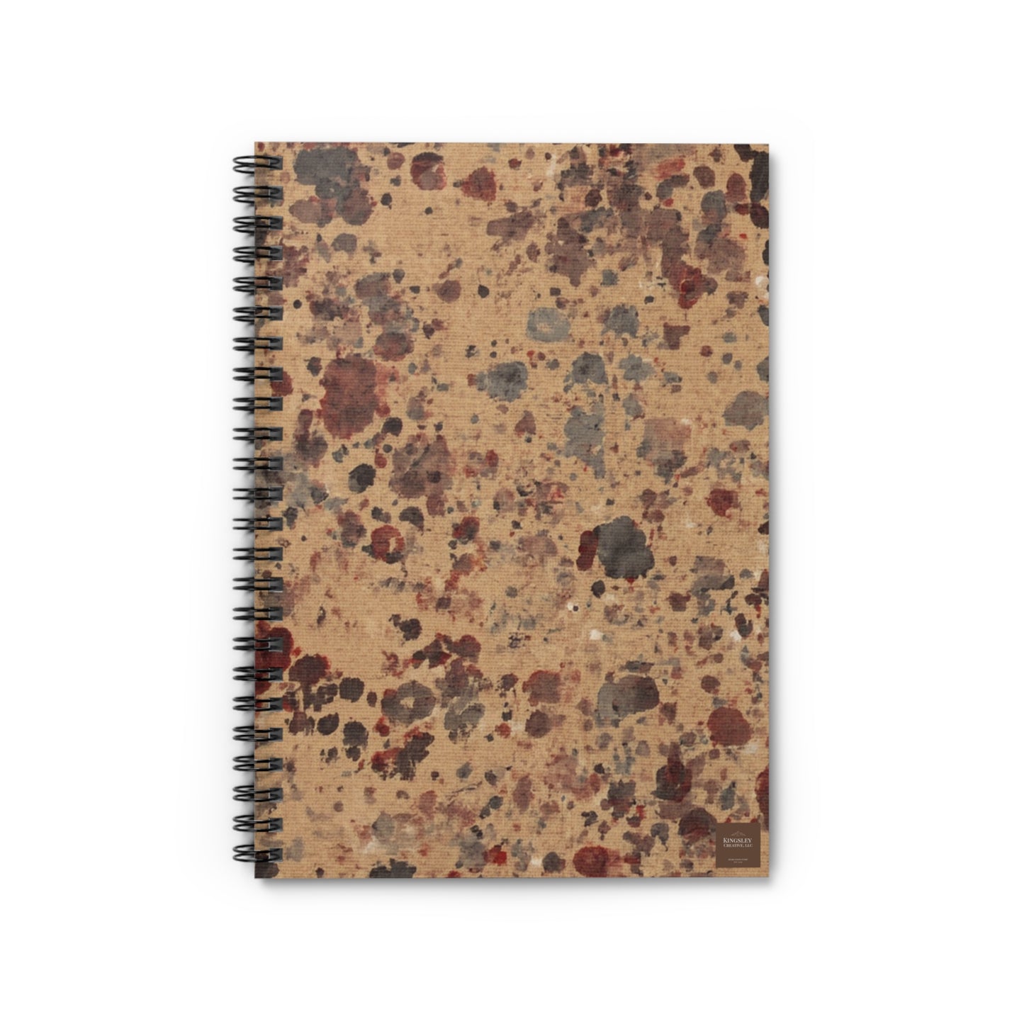 Hearth Speckle — Spiral Notebook