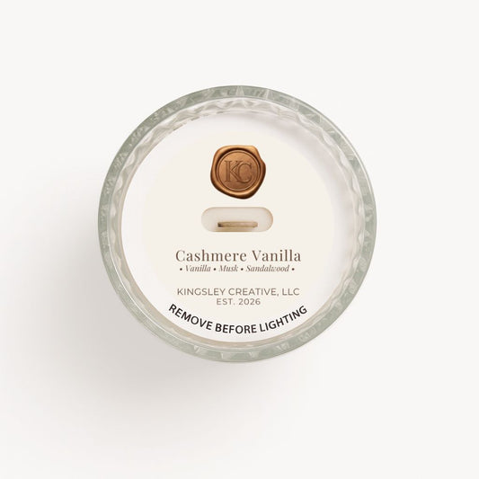 Cashmere Vanilla — 15oz Wood Wick Candle