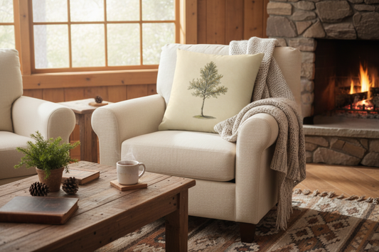 Heritage Pine — Throw Pillow Cover