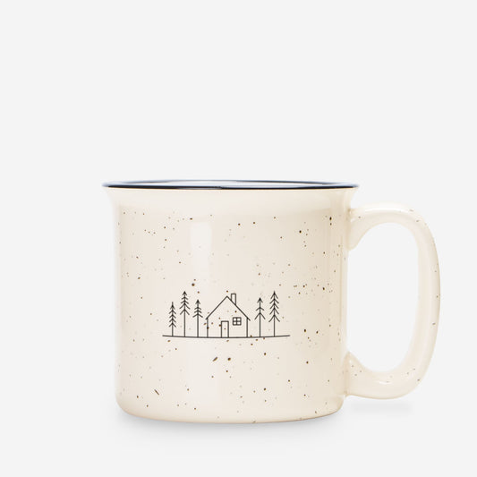 Cabin Pines — Ceramic Camp Mug