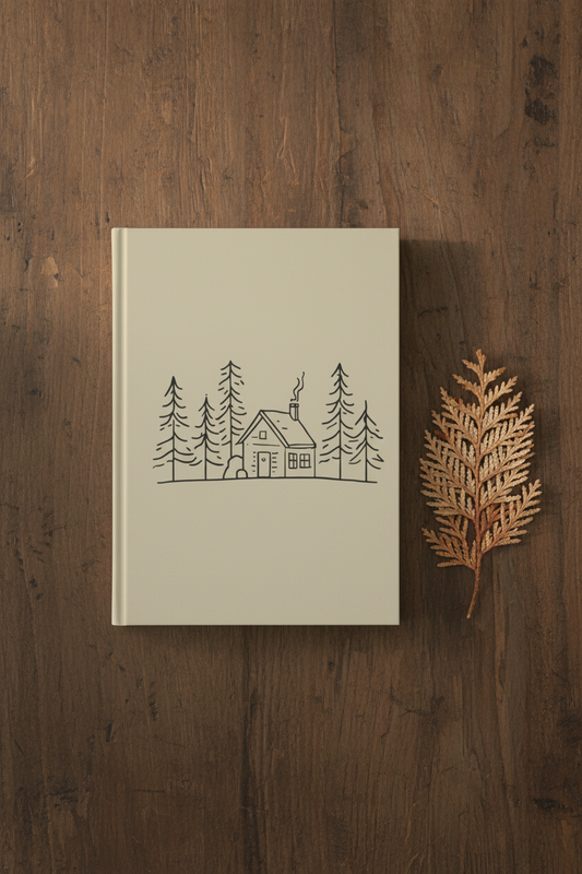 Cabin Sketch — Dark Walnut