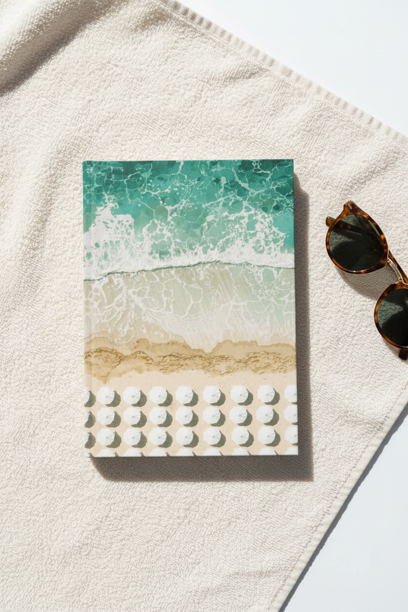 Coastal Waves — White Towel
