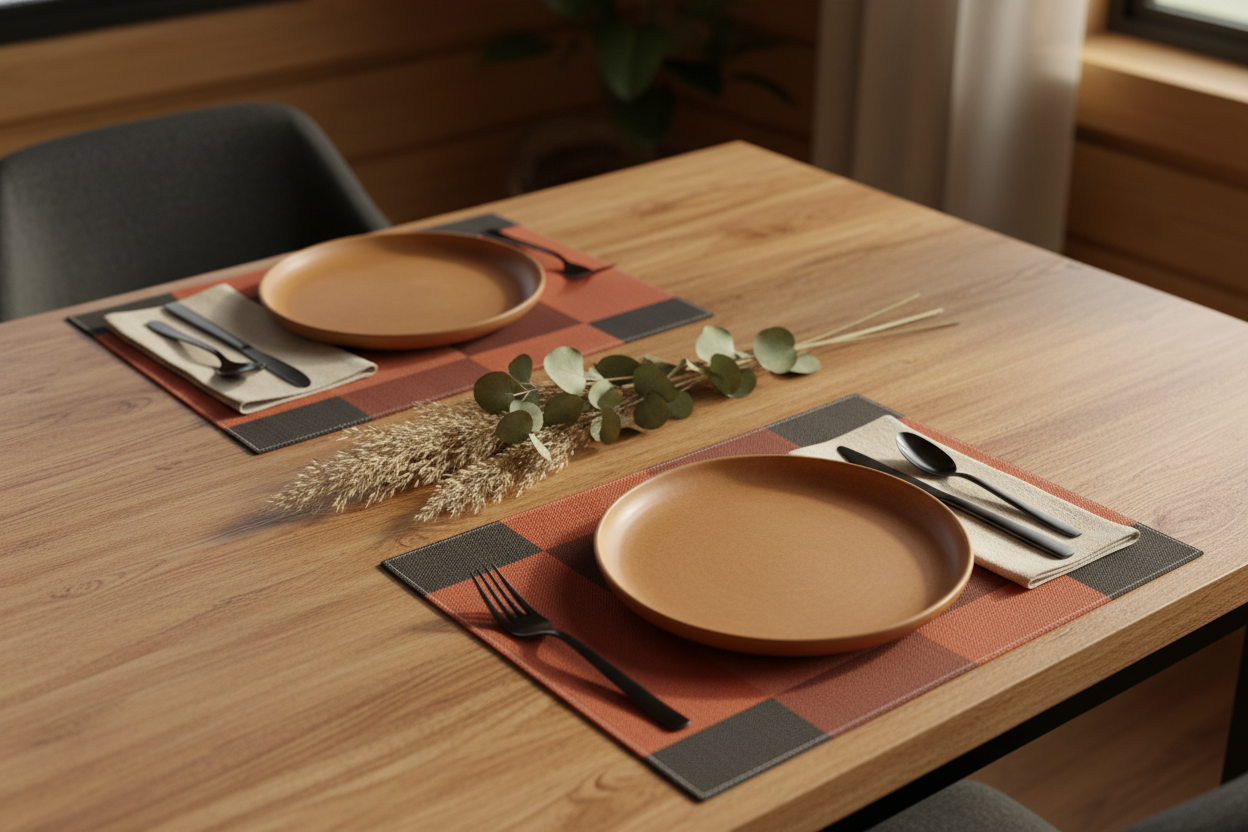Ember Placemat — Table Corner