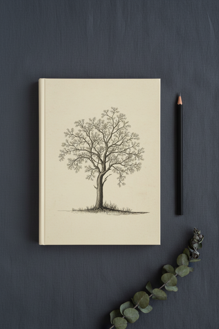 Heritage Oak — Charcoal Linen