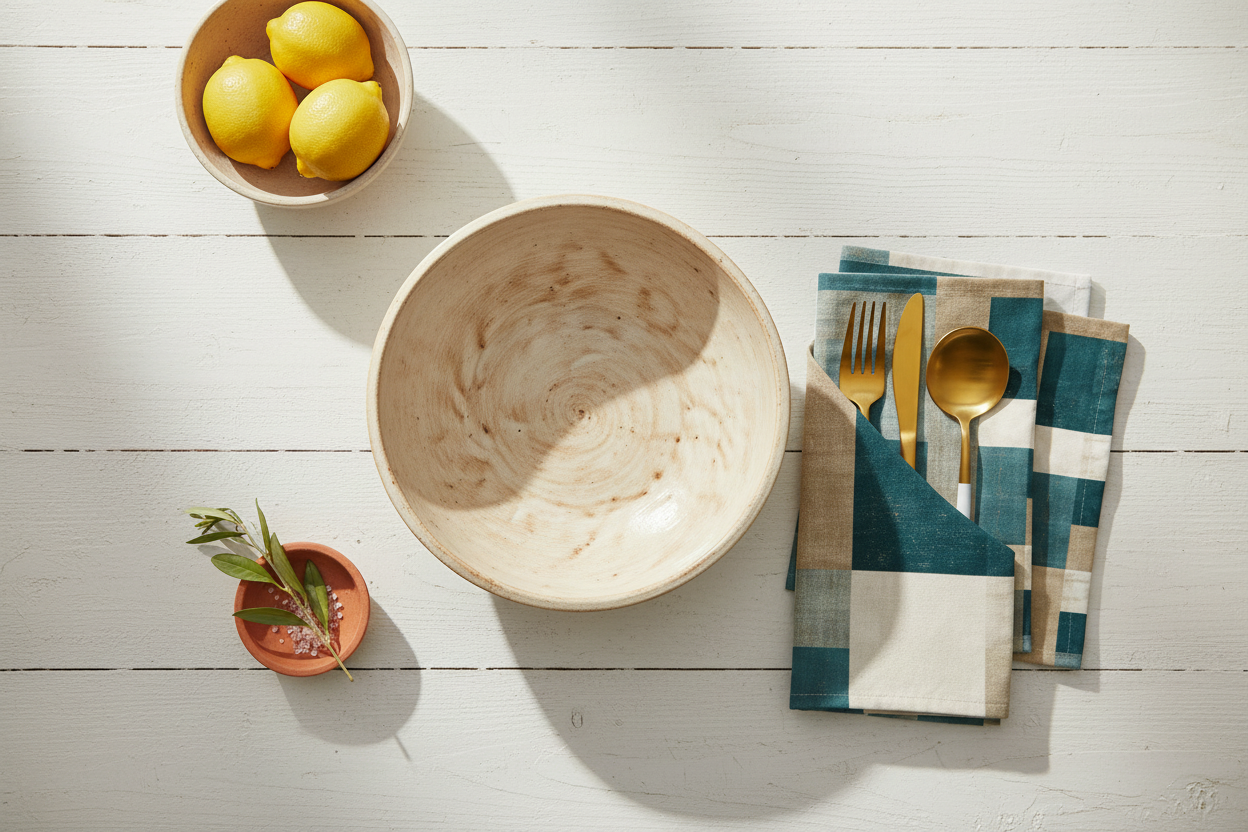 Mediterranean Napkin — Aerial